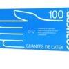 Guantes de latex corysan 100 unidades talla grande