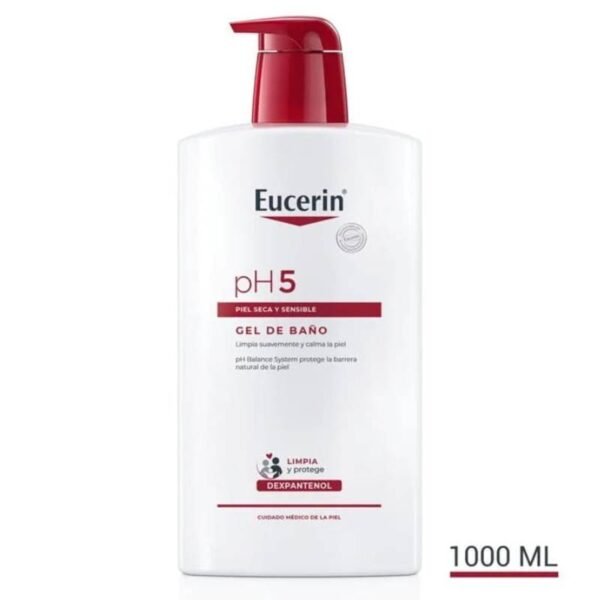 Eucerin piel sensible ph-5 gel de baño 1 envase 1 l