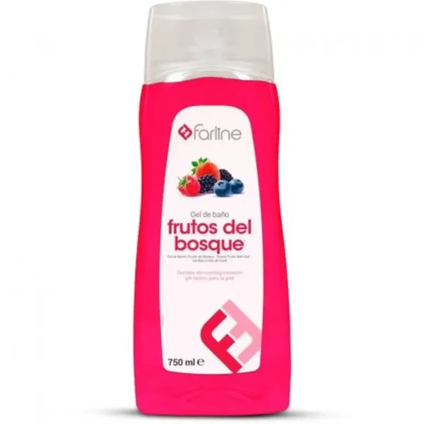 Farline gel de baño frutos del bosque 1 envase 750 ml