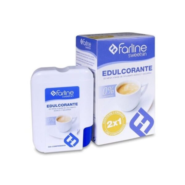Sacarina farline sweetsin 1000 comprimidos