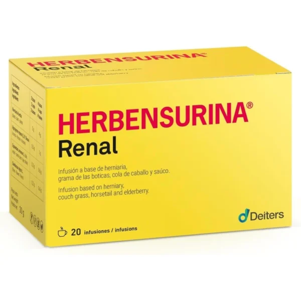 Herbensurina renal 20 filtros
