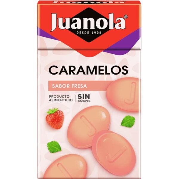Juanola caramelos 1 envase 50 g sabor fresa