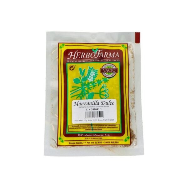 Manzanilla dulce herbofarma 1 envase 15 g