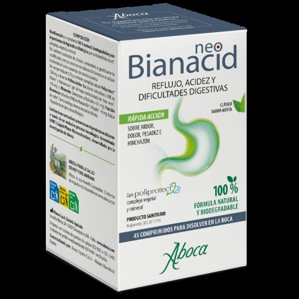 Neobianacid acidez y reflujo 45 comprimidos masticables